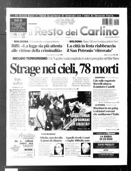 Il Resto del Carlino : giornale dell'Emilia